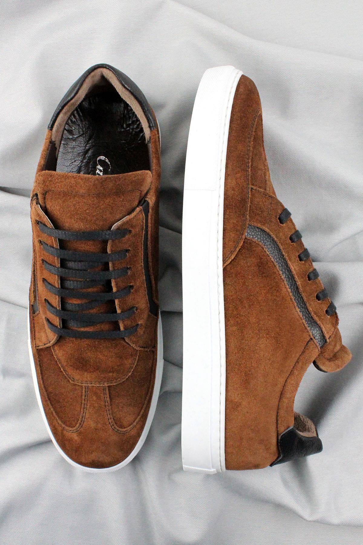 Men's Genuine Leather Sneakers